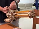 若客（ROKR）加特林机枪 积木枪儿童玩具枪diy手工木质拼装模型枪男孩生日礼物 实拍图