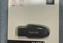 Sandisk闪迪64GB USB3.2 U盘 CZ550黑色 读速100MB/s 安全加密 数据恢复 学习办公电脑车载 高速大容量优盘 实拍图