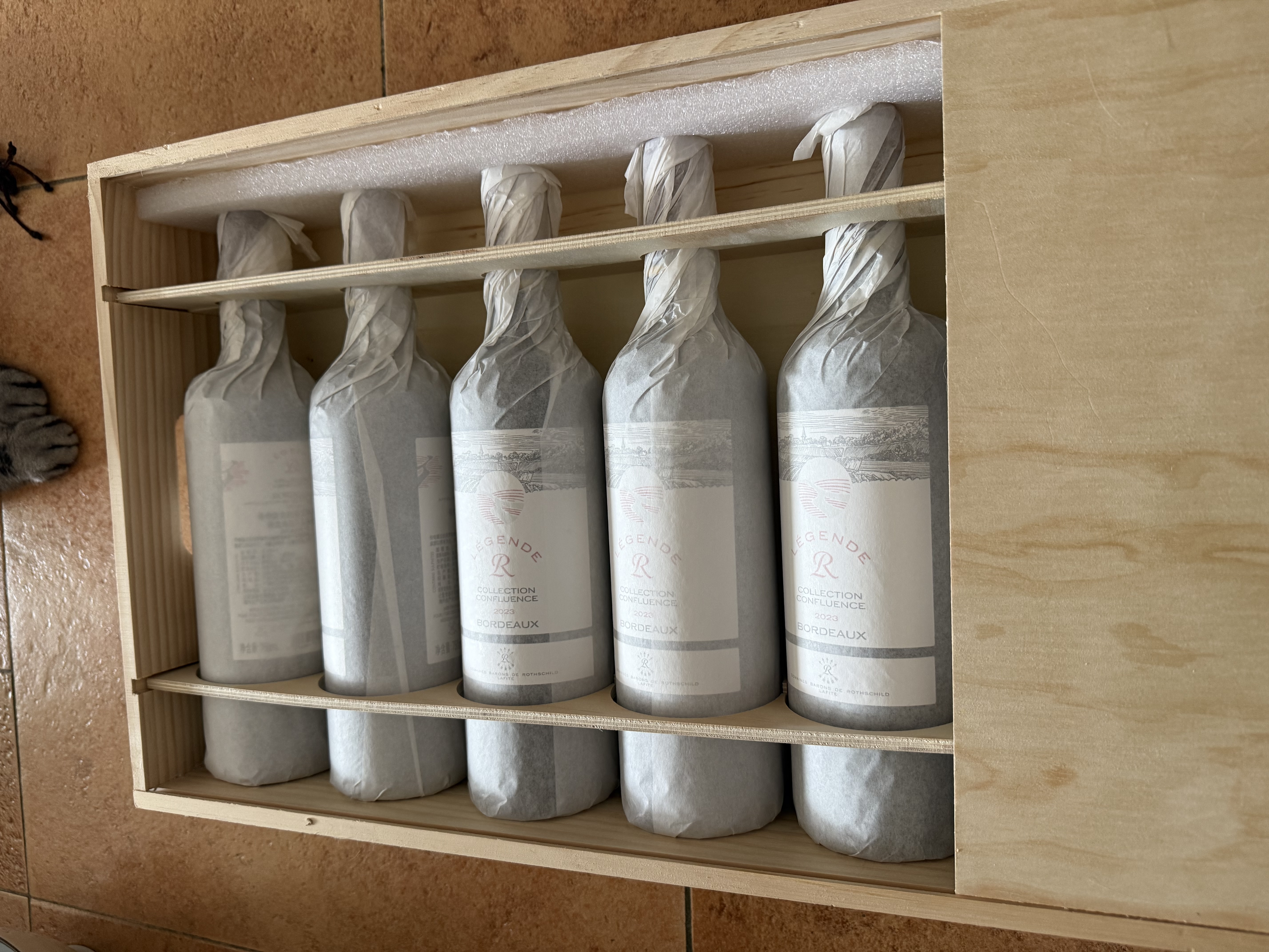 拉菲（LAFITE）传奇精选尚品波尔多干红葡萄酒 750ml*6瓶 整箱中秋礼品 法国红酒 实拍图