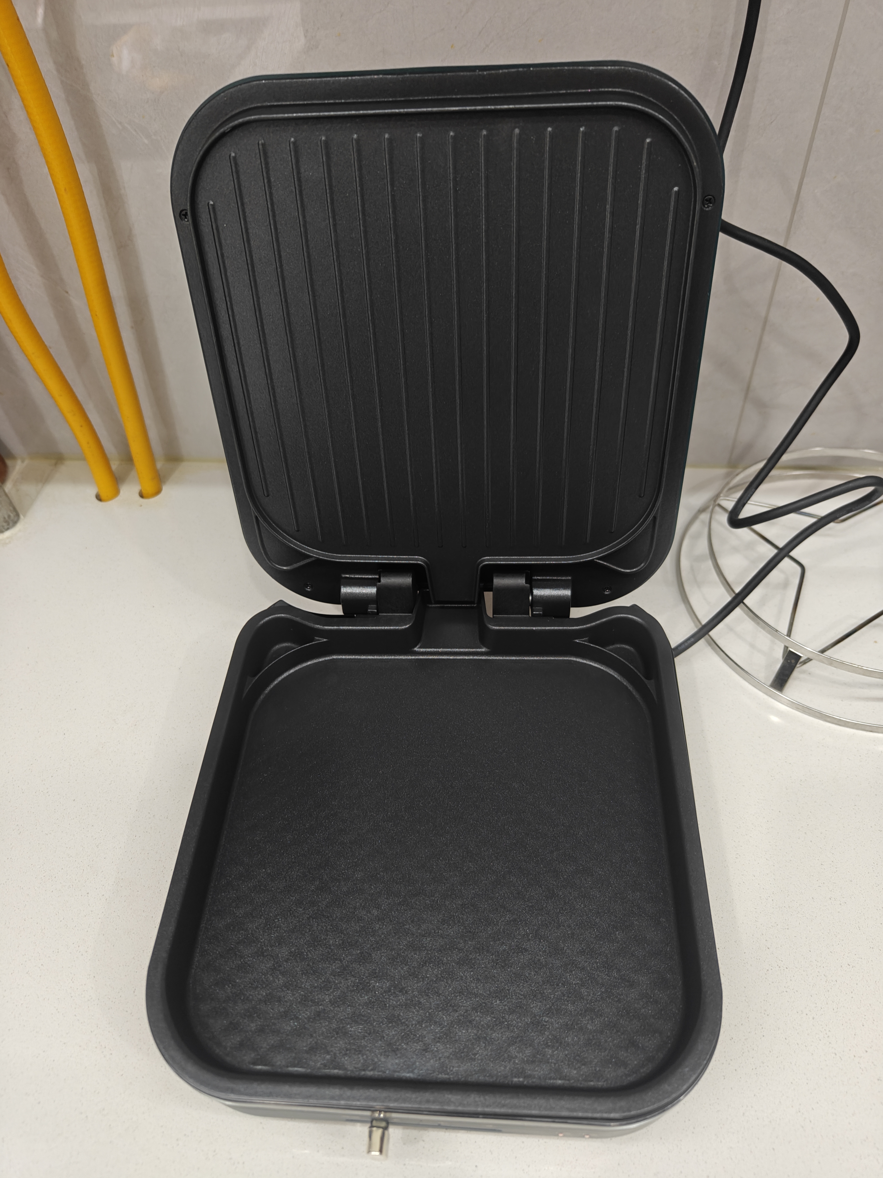 苏泊尔电饼铛家用可拆洗煎饼锅煎饼铛煎烤机烙饼锅三明治机方形烤盘双面煎烤深盘 JD32RQ861 实拍图