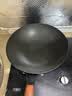 京东京造 有钛炒锅 铁锅炒菜电磁炉燃气灶【健康无涂层】送煎锅 32cm 实拍图
