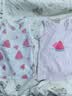 贝瑞加（Babyprints）儿童背心2件幼儿园男女宝宝午睡内衣夏季纯棉打底上衣 粉100 实拍图