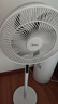 美的（Midea）【闪拆系列】一键闪电拆装直流变频家用语音电风扇一级能效静音落地扇大风力卧室立式电扇SDJ30BC 实拍图
