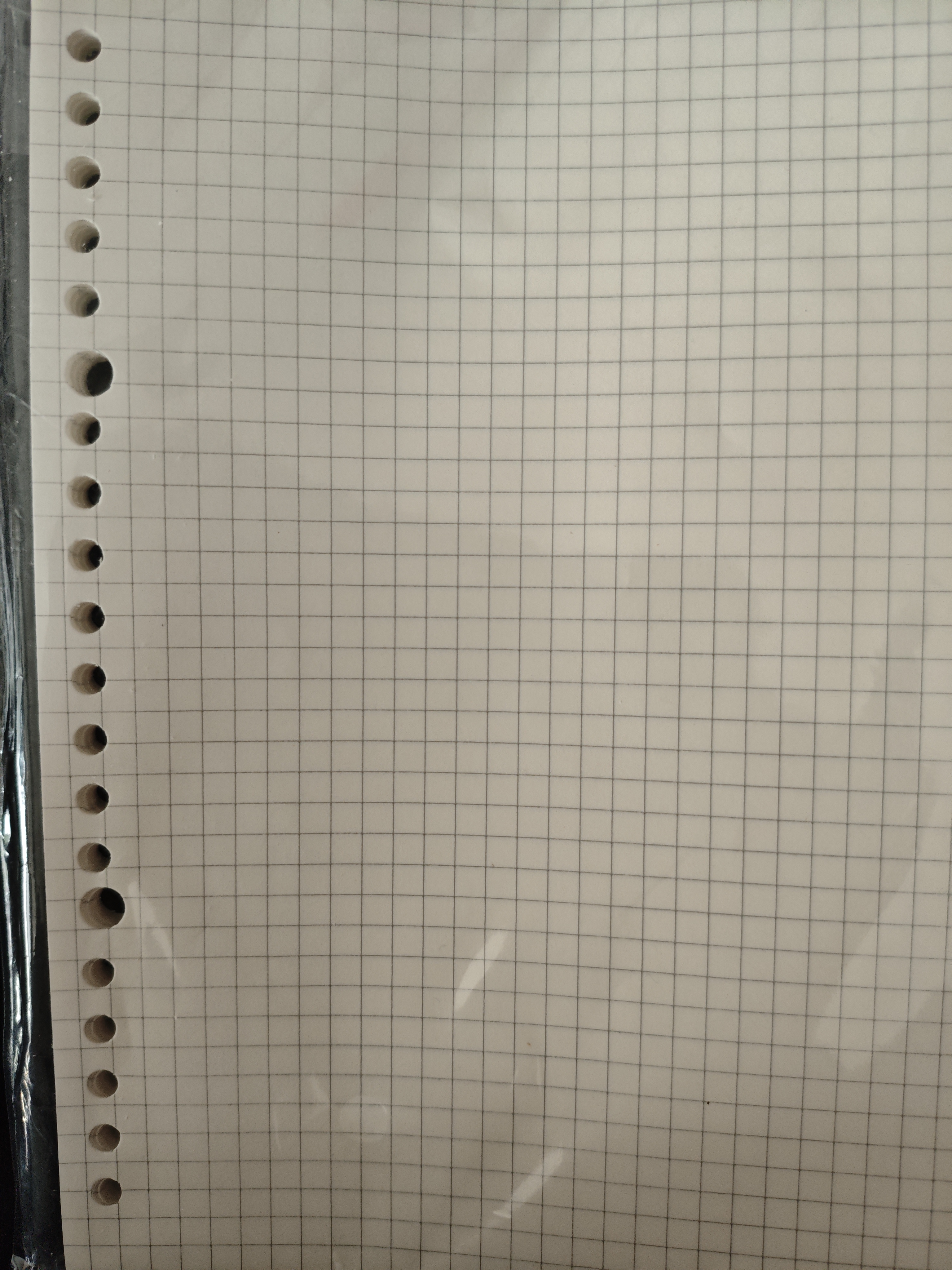 得力（deli）【开学好物】文具A5/60张活页本替芯20孔笔记本子活页纸考研作业本方格单本NA560-2 实拍图
