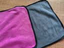 美家生活抹布 四色方巾30*30cm*5条擦车擦玻璃毛巾 厨房清洁双面加绒方巾 实拍图