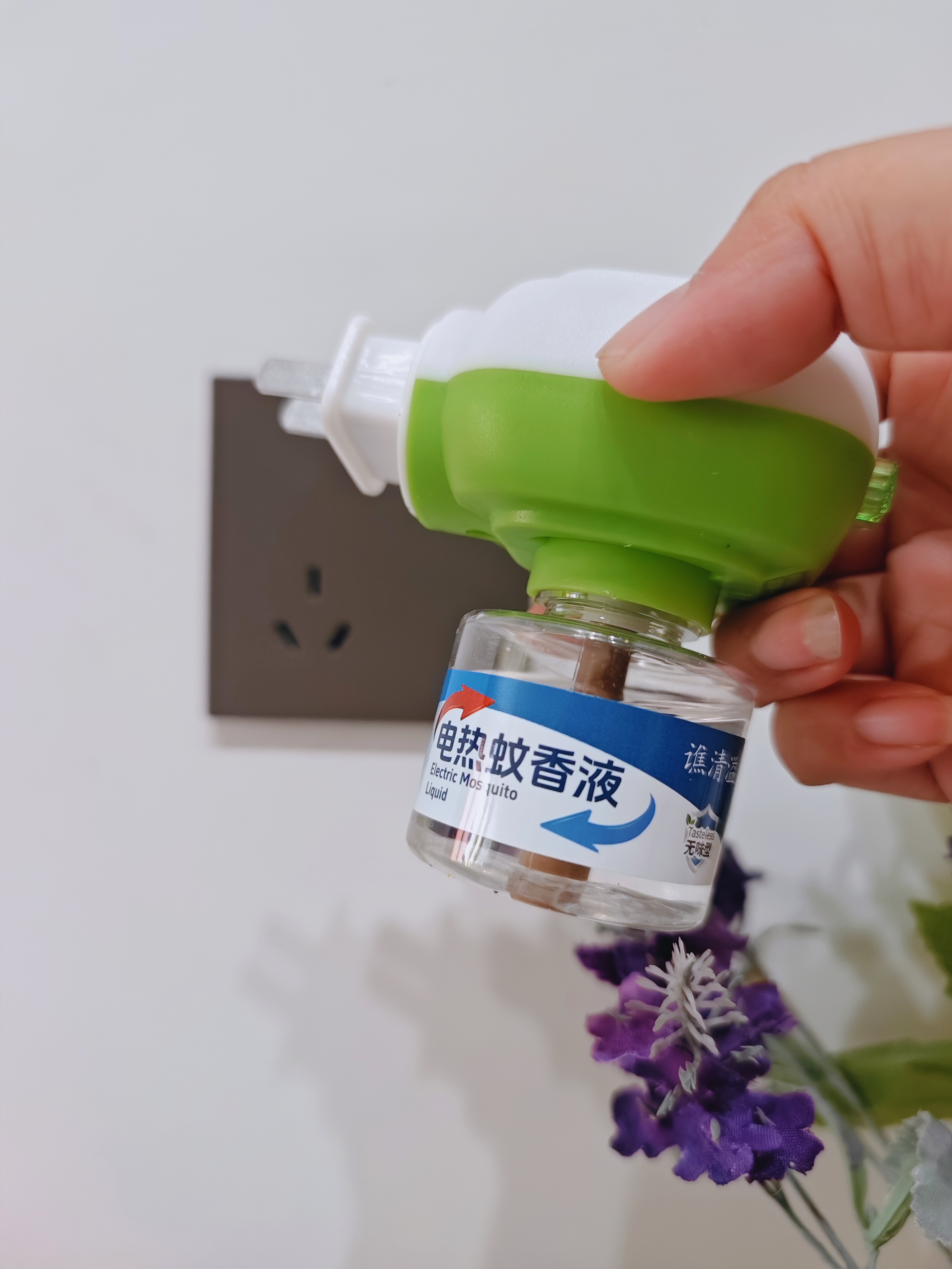 谯清溢电热蚊香液无烟无味无毒驱蚊液补充装加热器插电式室内专用家用 实拍图