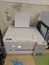 爱普生（EPSON）【6代新品】L4356墨仓式彩色无线AI学习打印机一体机家用/办公  L4266升级版(自动双面 液晶屏 白) 实拍图