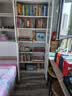 宜家（IKEA）BILLY毕利玻璃门书柜书架落地置物柜储物柜客厅家用卧室 2门柜白色80cm 实拍图