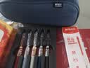 晨光（M&G）文具哪吒闹海按动0.5mm子弹头中性笔礼盒顺滑速干高颜值动漫学生刷题书写签字笔5支装 QGPK350U 实拍图
