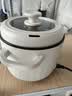 美的（Midea）电煮锅 泡面火锅宿舍小电锅 电蒸锅 多功能家用电热锅 2.6L蒸煮一体 小型2-3人用 配带蒸笼XZE2076 实拍图
