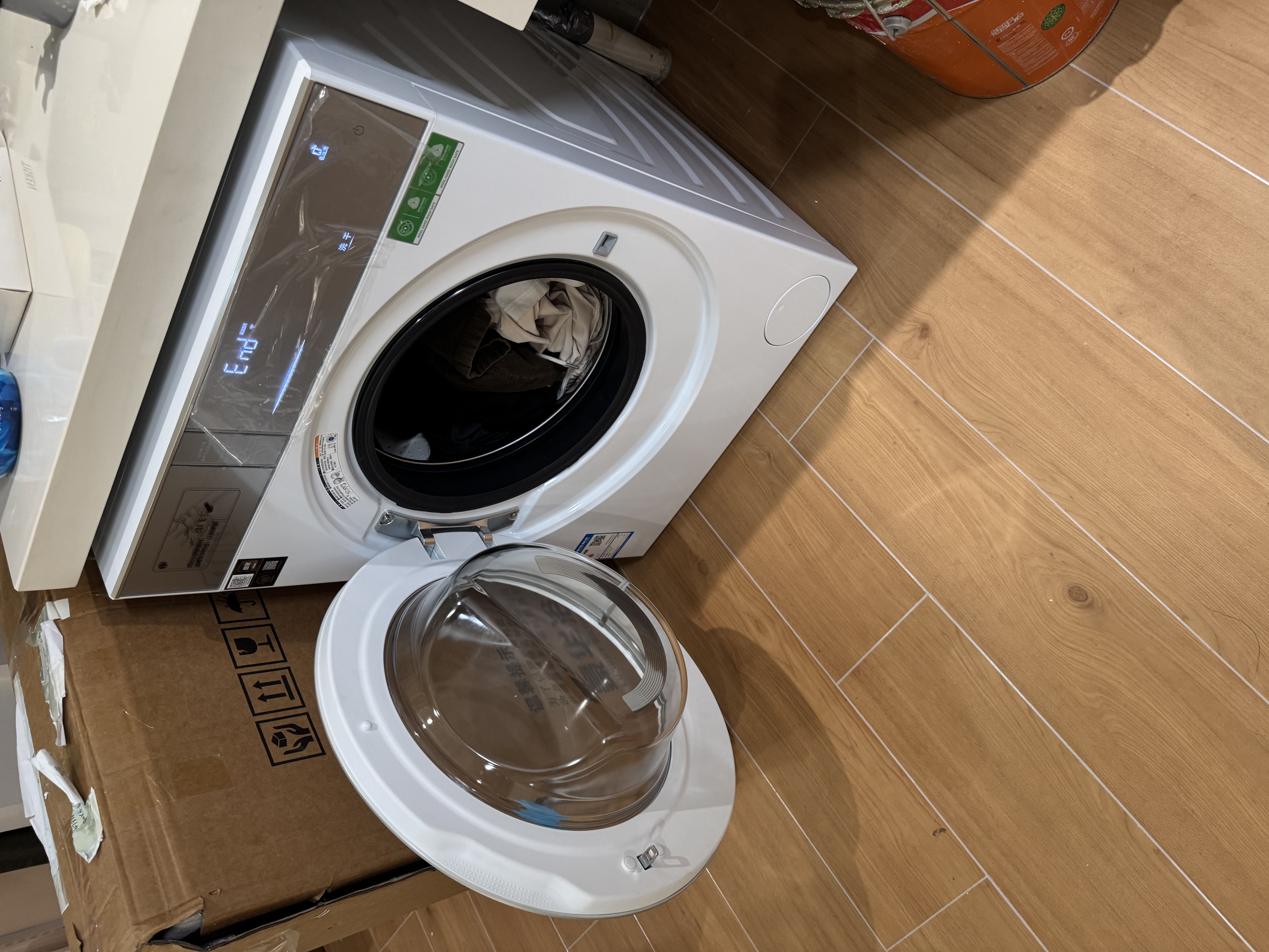 卡萨帝（Casarte）滚筒洗衣机全自动 揽光W13洗烘一体机13kg 热泵烘干 家用大容量 家电以旧换新CE AB13LWTUWCU1 实拍图