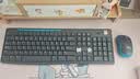 罗技（Logitech）MK275 键鼠套装 无线键鼠套装 办公键鼠套装 全尺寸 商务键鼠套装 带无线2.4G接收器 黑蓝色 实拍图