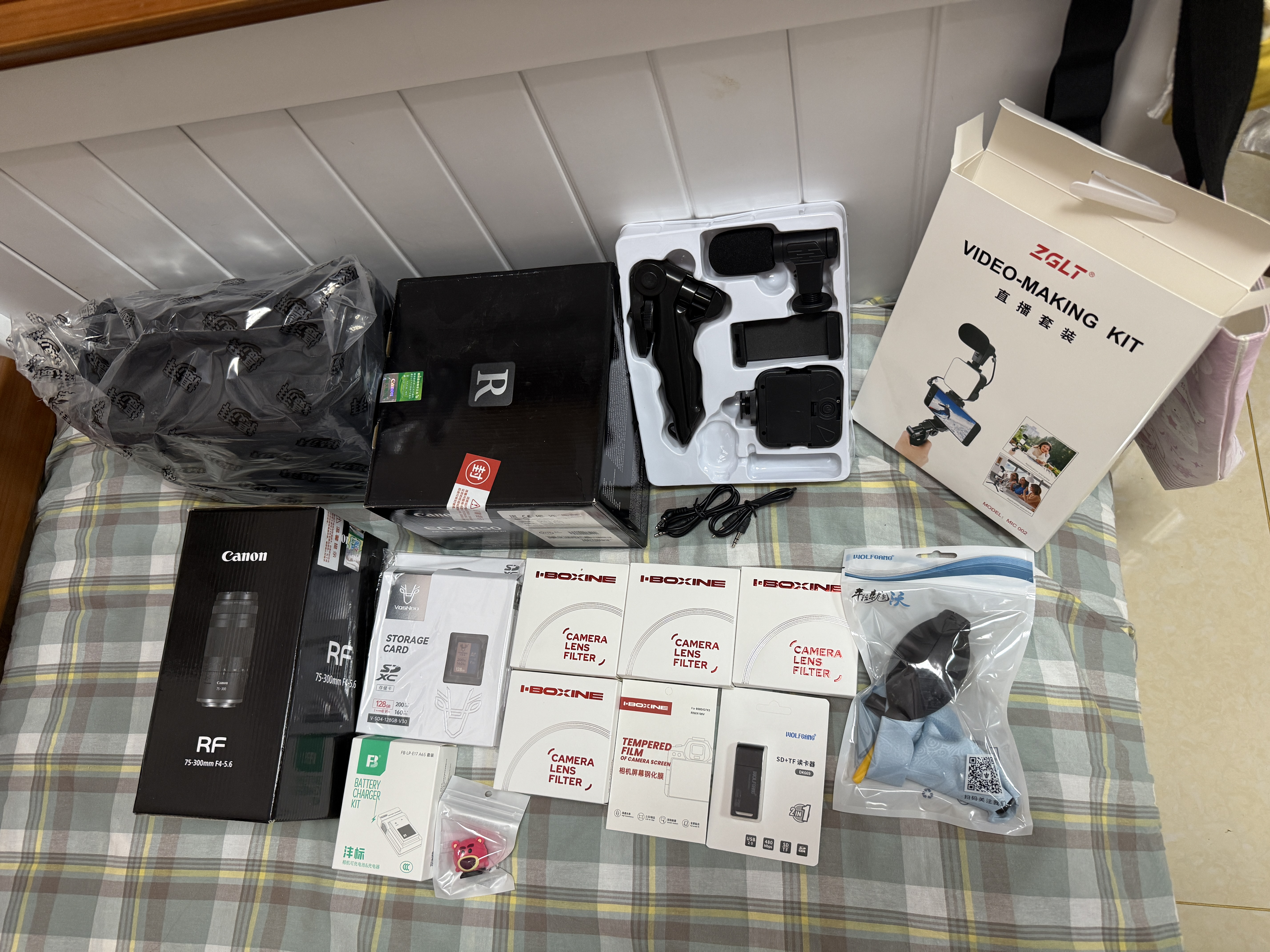 佳能（Canon）EOS R50 微单相机 4K Vlog视频 直播美颜照相机 R50白色套机+75-300远摄变焦双头 旅行畅玩套装 实拍图