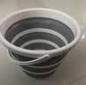 HOUYA多功能折叠水桶11L大容量收纳便携野营钓鱼车载汽车手提式 实拍图