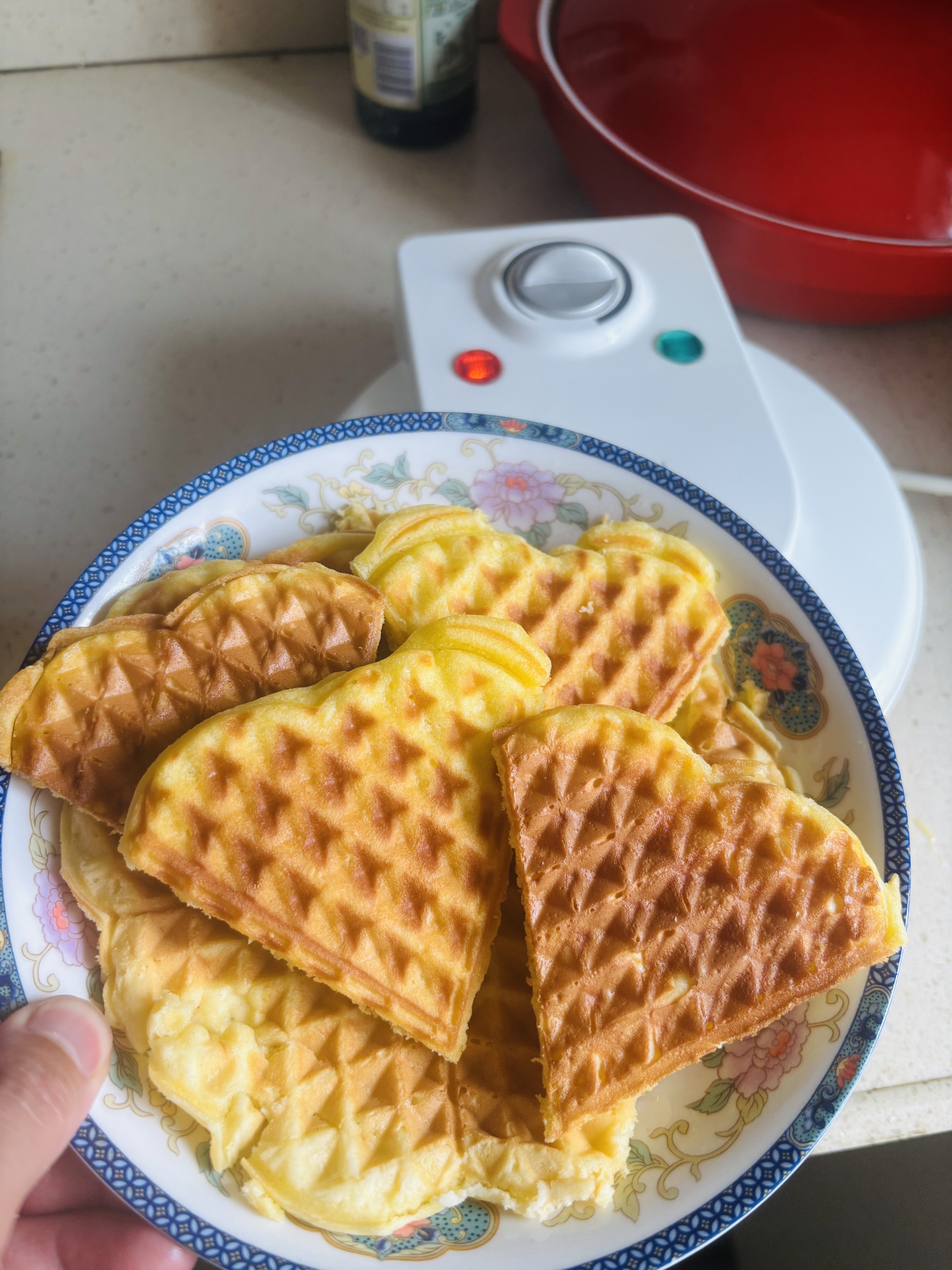 百钻华夫饼粉1kg早餐家用自制松饼煎饼铜锣烧预拌粉烘焙原料奶香浓郁 实拍图