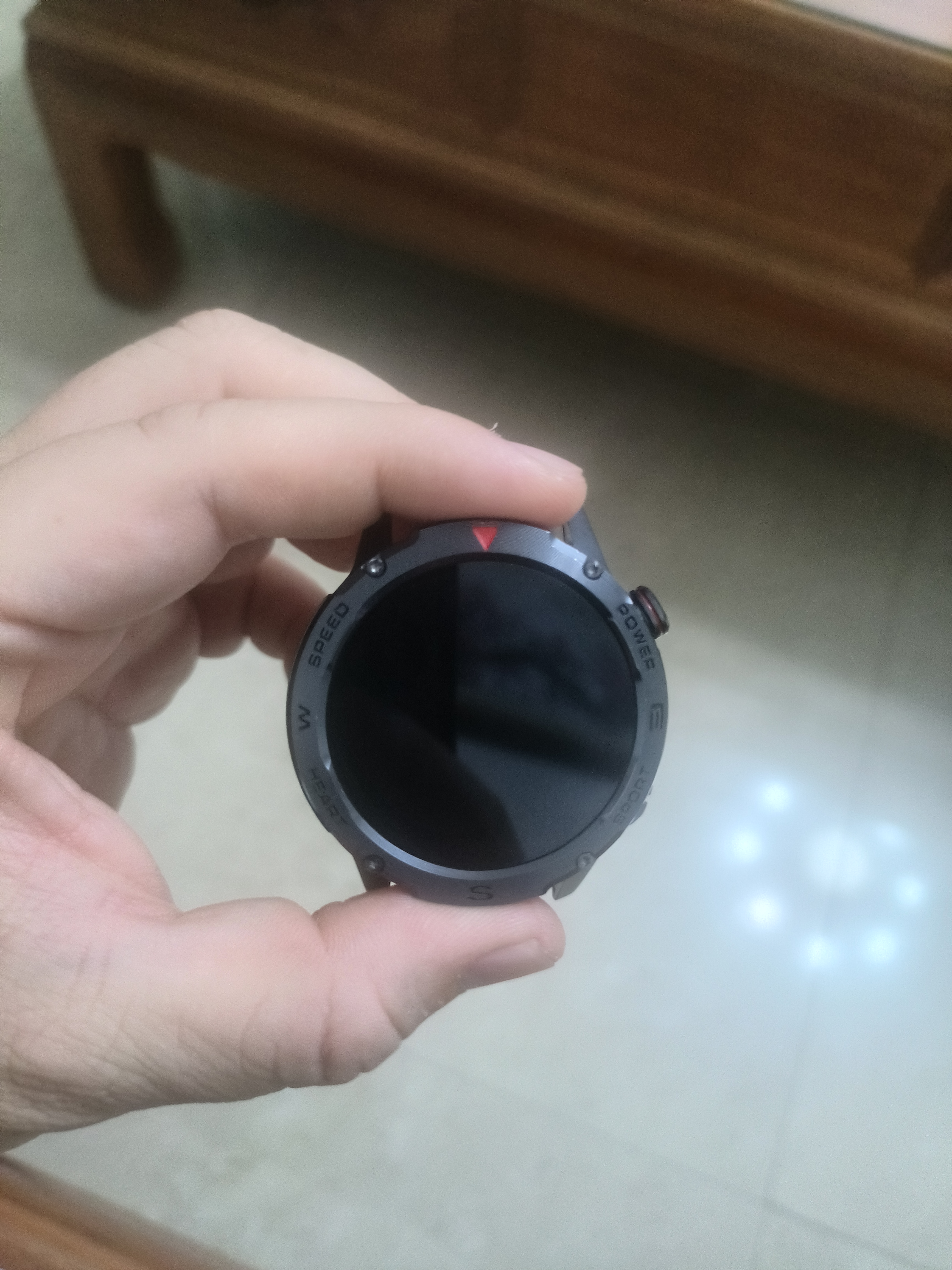 联想（Lenovo）智能手表运动手表男 30米防水游泳蓝牙通话心率血氧睡眠健康监测 Watch Pro 风暴灰 探索版 实拍图