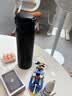 京东京造保温杯 水杯子男女儿童学生316不锈钢【一键弹盖】黑色480ml 实拍图
