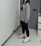 笙格儿德绒秋裤女加绒打底裤春薄绒裤内穿大码紧身线裤保暖裤子女秋冬季 黑色 L (95-115)斤 实拍图