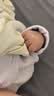贝瑞加（Babyprints）婴儿连体衣2件装男女宝宝纯棉哈衣新生儿护肚内衣婴儿满月服 紫59 实拍图