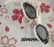 SWANS泳镜女进口防水防雾高清泳帽套装近视游泳眼镜潜水装备樱花平光 实拍图