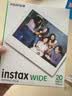 INSTAX富士instax立拍立得 宽幅相纸 白边双包装20张（适用于WIDE系列相机） 实拍图