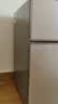 华宝小冰箱迷你小型家用双门冷藏冷冻两用一级能效出租房学生寝室宿舍用办公室电冰箱节能省电 【一级能效 铜管速冷】58升【万人推荐】银色 实拍图