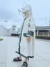 牧萌儿童雨衣男女童带书包位学生上学防水透气耐磨男女孩开学必备 实拍图