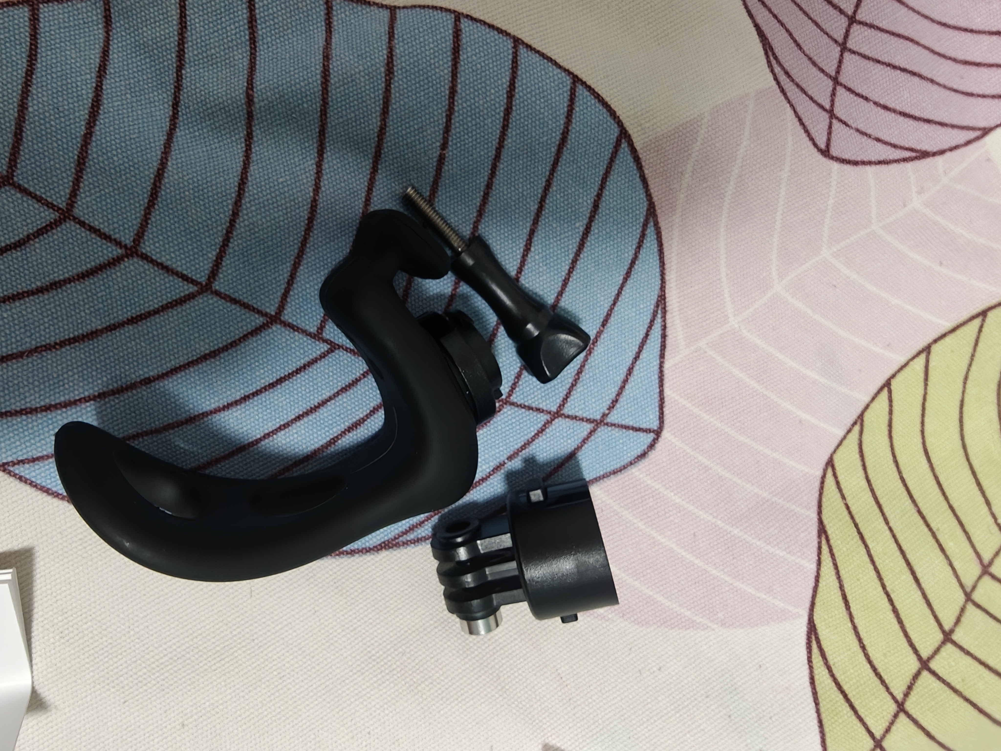 TELESIN(泰迅快拆弹力小Q大疆action4 5pro 6车把夹osmo nano柔性支架gopro影石acepro2骑行拍摄固定支架 实拍图