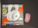 赛睿（SteelSeries）【Faker冠军同款】寒冰Nova5白色 2.4G/蓝牙双无线头戴式游戏电竞电脑耳机耳麦降噪麦 CS吃鸡FPS 实拍图