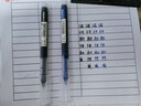 晨光直液式走珠笔速干中性笔0.5mm圆珠水性笔作业神器碳素签字笔刷题笔学生用高颜值黑笔全针管笔芯红笔 0.5mm 蓝色 12支/盒 ARPM2001 实拍图