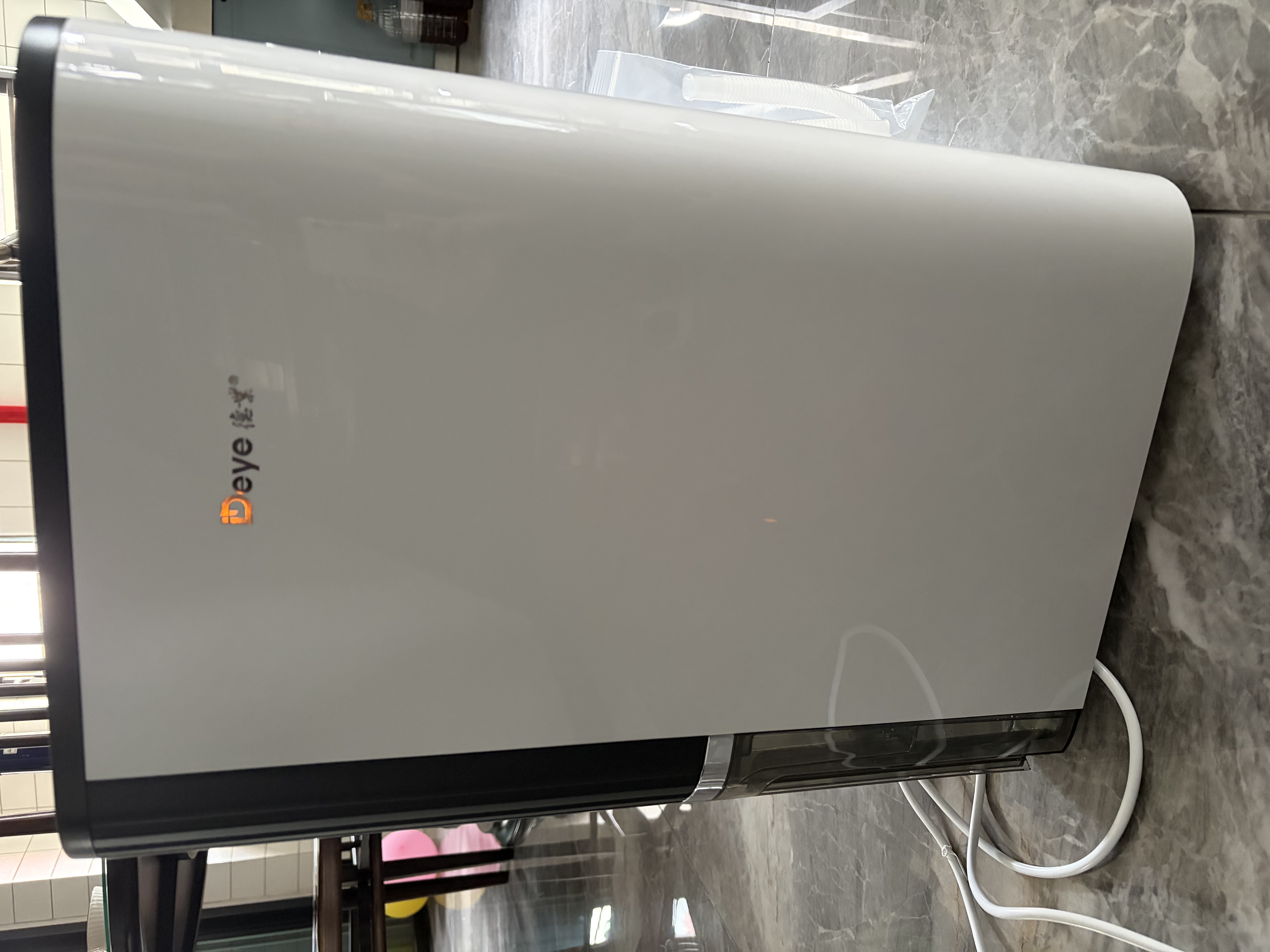 德业（Deye）除湿机/抽湿机 除湿量25升/天 45㎡家用轻音地下室除潮除湿器干衣机客厅卧室 手机智控DYD-T22A3 实拍图