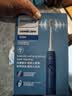 飞利浦（PHILIPS）【中秋节礼物】声波电动牙刷 钻石3系 5倍洁齿5种模式 洁净亮白2刷头 送男士/女友 HX5181/02蓝 实拍图