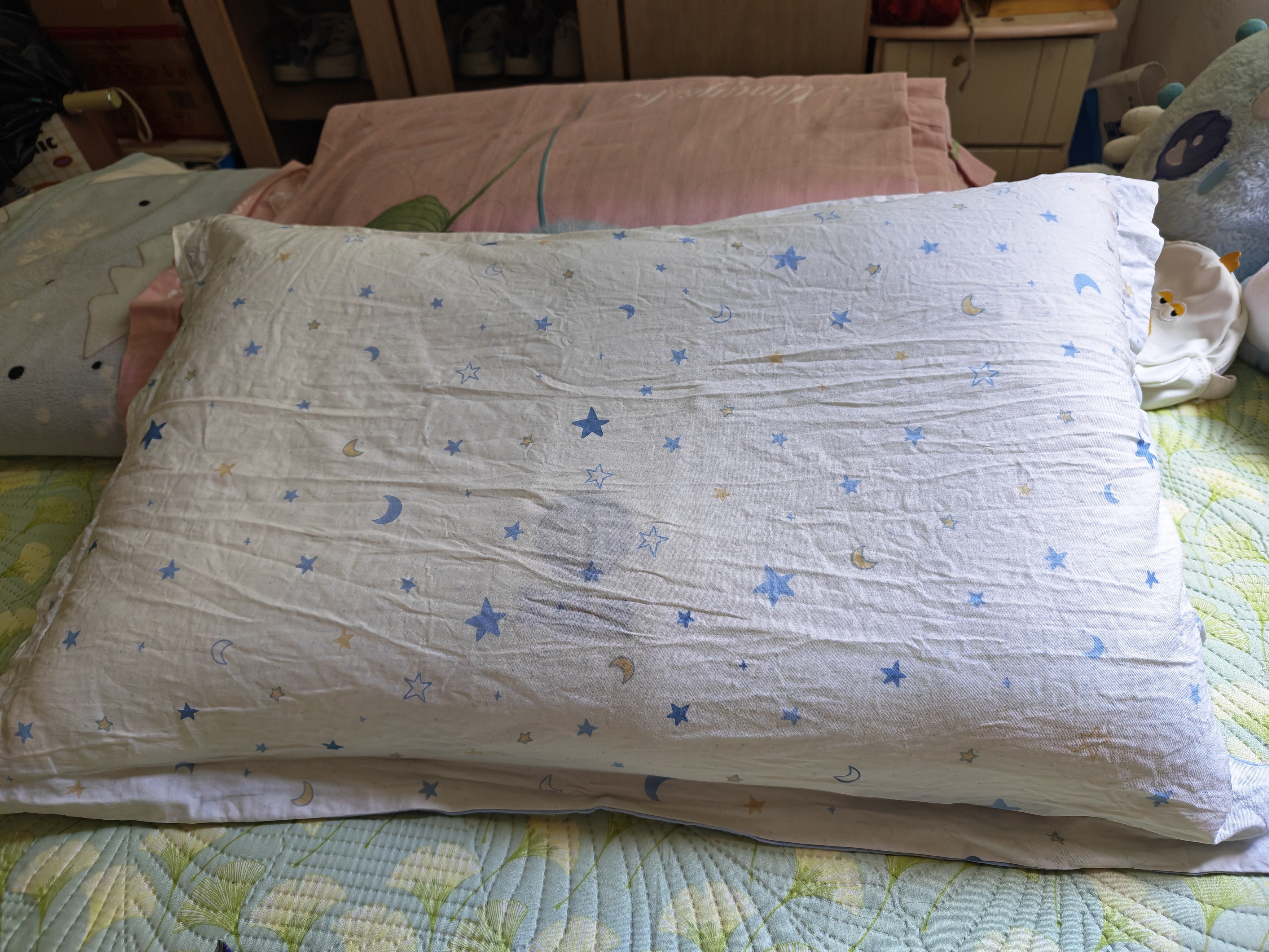 雅鹿乳胶枕头颈椎枕成人睡觉专用抗菌单人学生宿舍整头护颈枕芯一对装 升级款-深睡舱-橙边【高回弹】 48*74cm【单只装】 实拍图