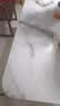 凡社餐桌家用 大理石纹简约小户型长方形钢化玻璃餐厅4人6人桌子饭桌 实拍图