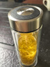 希诺（HEENOOR）双层玻璃杯大容量保温杯男士车载商务滤网送礼泡茶杯茶水分离杯 升级-银离子抗菌版360ML 9303 实拍图