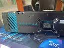 蓝戟（GUNNIR）Intel Arc A770 Photon 8G OC 2400MHz GDDR6超频版 游戏设计视频剪辑台式电脑独立显卡 实拍图