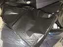 毕亚兹物业大垃圾袋黑色80*100cm50只双面3丝保洁特大号加厚塑料袋子 实拍图