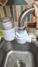 京东京造 水龙头净水器 过滤器 家用厨房自来水前置过滤器 可视化可清洗滤芯 1机4芯套装 实拍图