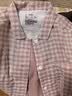 MUJI[自营限定款]女士无侧缝 双层纱织睡衣 纯棉家居服 浅粉红色 M 实拍图