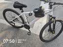 千里达26款M985ELITE山地自行车禧玛诺21速油压碟刹学生成人通勤单车 云帆白- 21速 27.5*17寸 推荐:170-190cm左右 实拍图