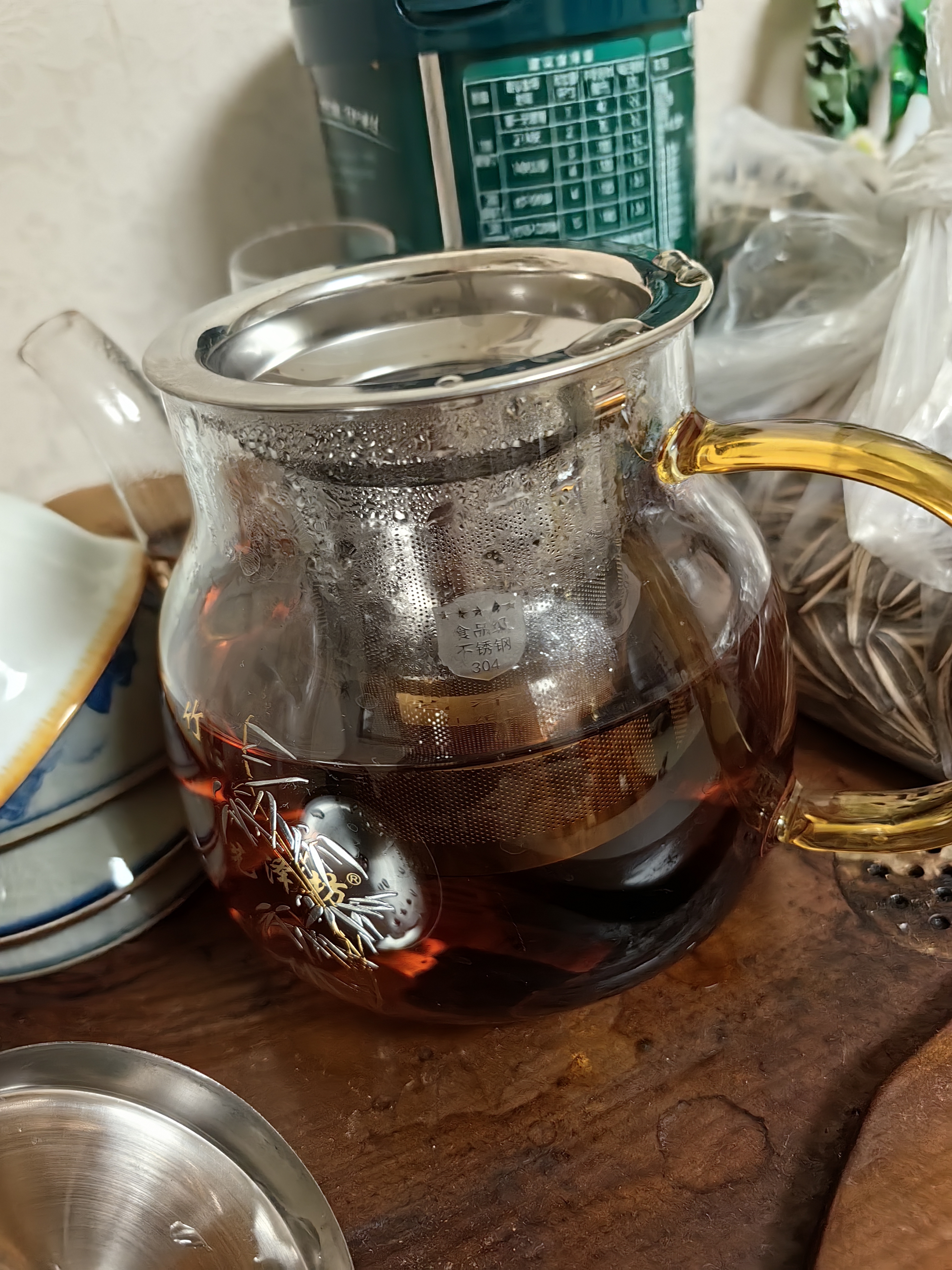 京东京造新会天马小青柑250g 8年老树柑2017布朗宫廷熟普洱茶叶中秋礼物 实拍图