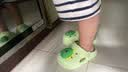 牧童儿童拖鞋夏男宝宝洞洞鞋软底女童卡通洗澡婴幼儿家居鞋奶龙绿160 实拍图