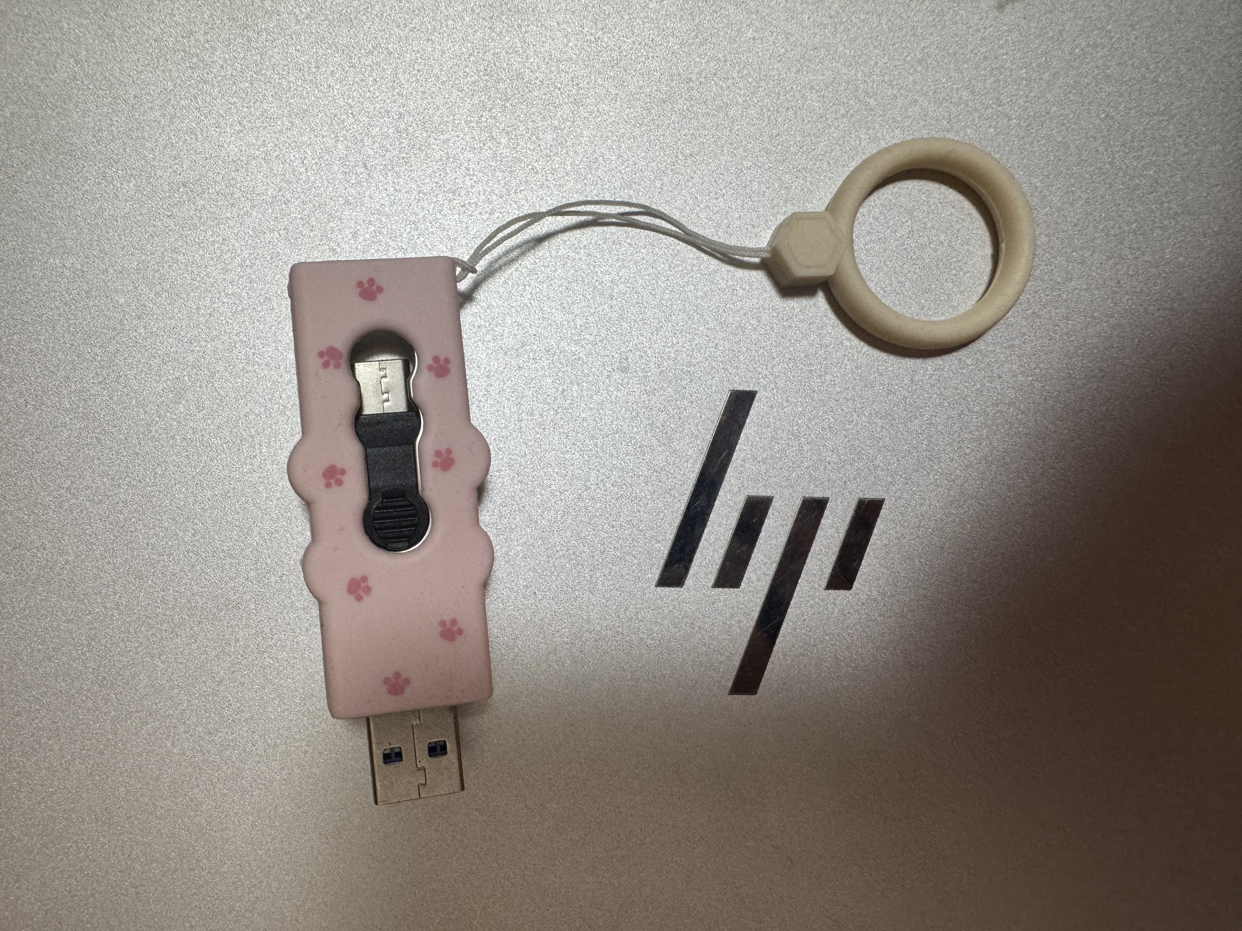 惠普（HP）64GB 双接口萌宠U盘 超萌比熊至高230MB/S高速传输情侣Type-C手机u盘 办公学生车载电脑手机优盘 实拍图