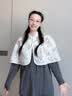 爱宝适月子护肩春秋加厚防着凉保暖披肩产妇坐月子喂奶神器 柠檬兔 M515 实拍图