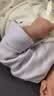 贝瑞加（Babyprints）婴儿连体衣2件装男女宝宝纯棉哈衣新生儿护肚内衣婴儿满月服 紫59 实拍图