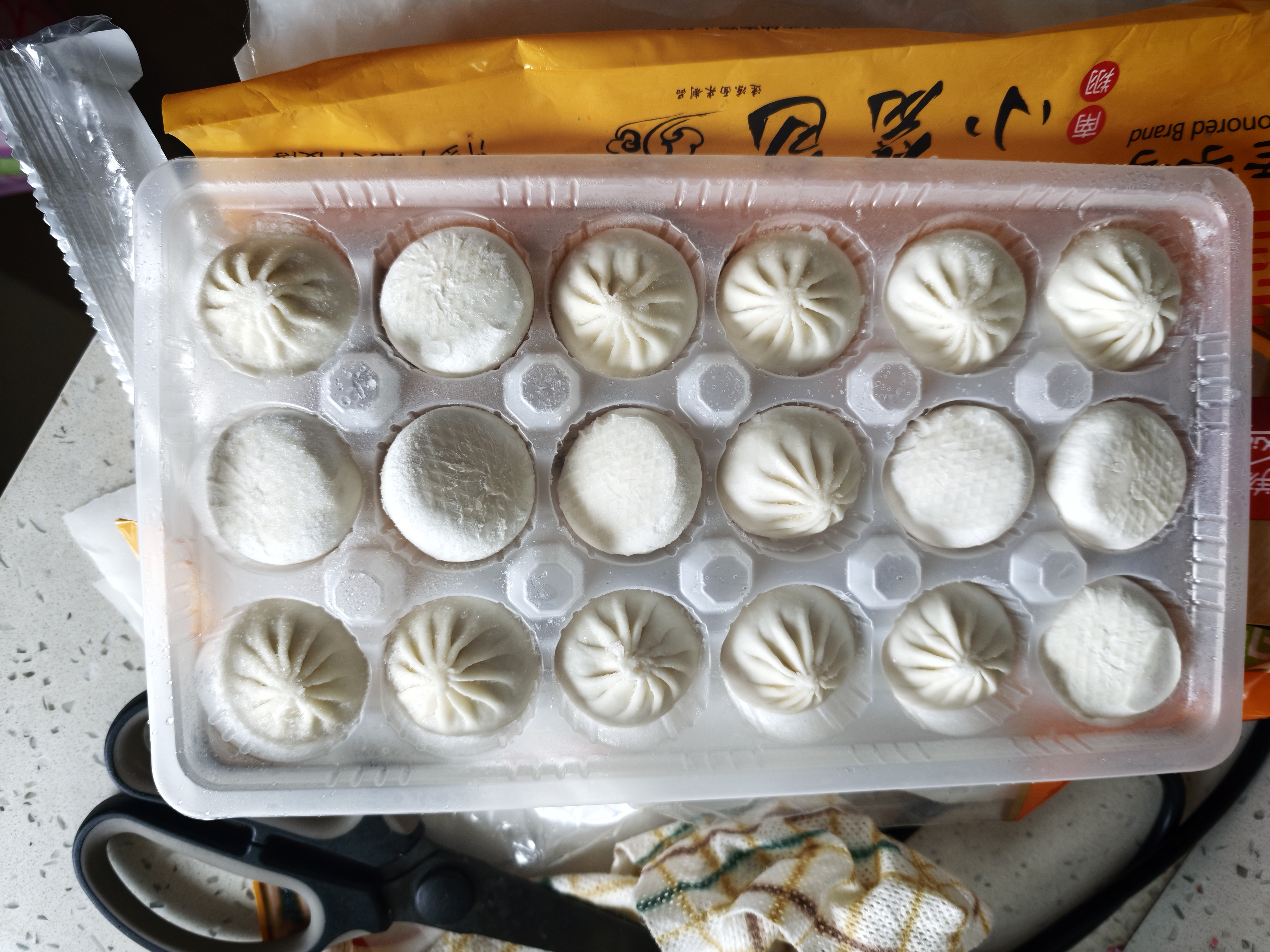 南翔小笼包450g（18只 ）中华老字号速食早餐食品半成品速冻面点早饭 实拍图