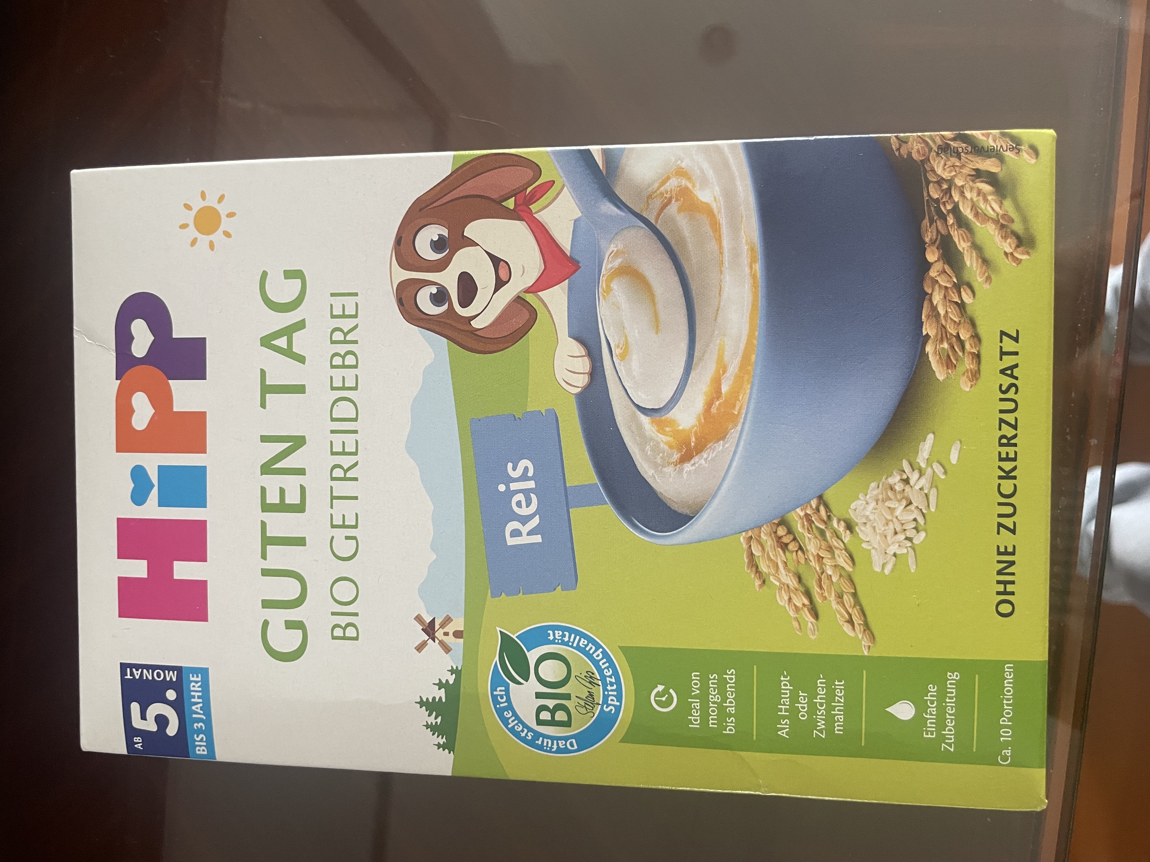 喜宝（HiPP）有机谷物婴幼儿辅食(5-36月以上)各阶段宝宝辅食米粉米糊多种口味 【主推】大米米粉 200g*1盒 5月+ 实拍图