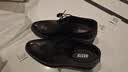 百思图热卖款通勤商务皮鞋舒适牛皮布洛克男士正装鞋婚鞋 实拍图