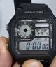 卡西欧（CASIO）小方块手表 ae1200电子表男士学生复古小银块石英表男款 新款礼物 AE-1200WH-1A 实拍图