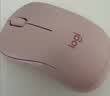 罗技（Logitech）M221轻音鼠标 无线鼠标 办公鼠标 对称鼠标 带无线微型接收器 茱萸粉 实拍图